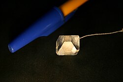 ミョウバンの結晶